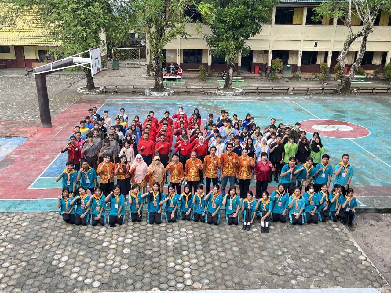 Latihan Gabungan 4 Ekstrakurikuler SMADA